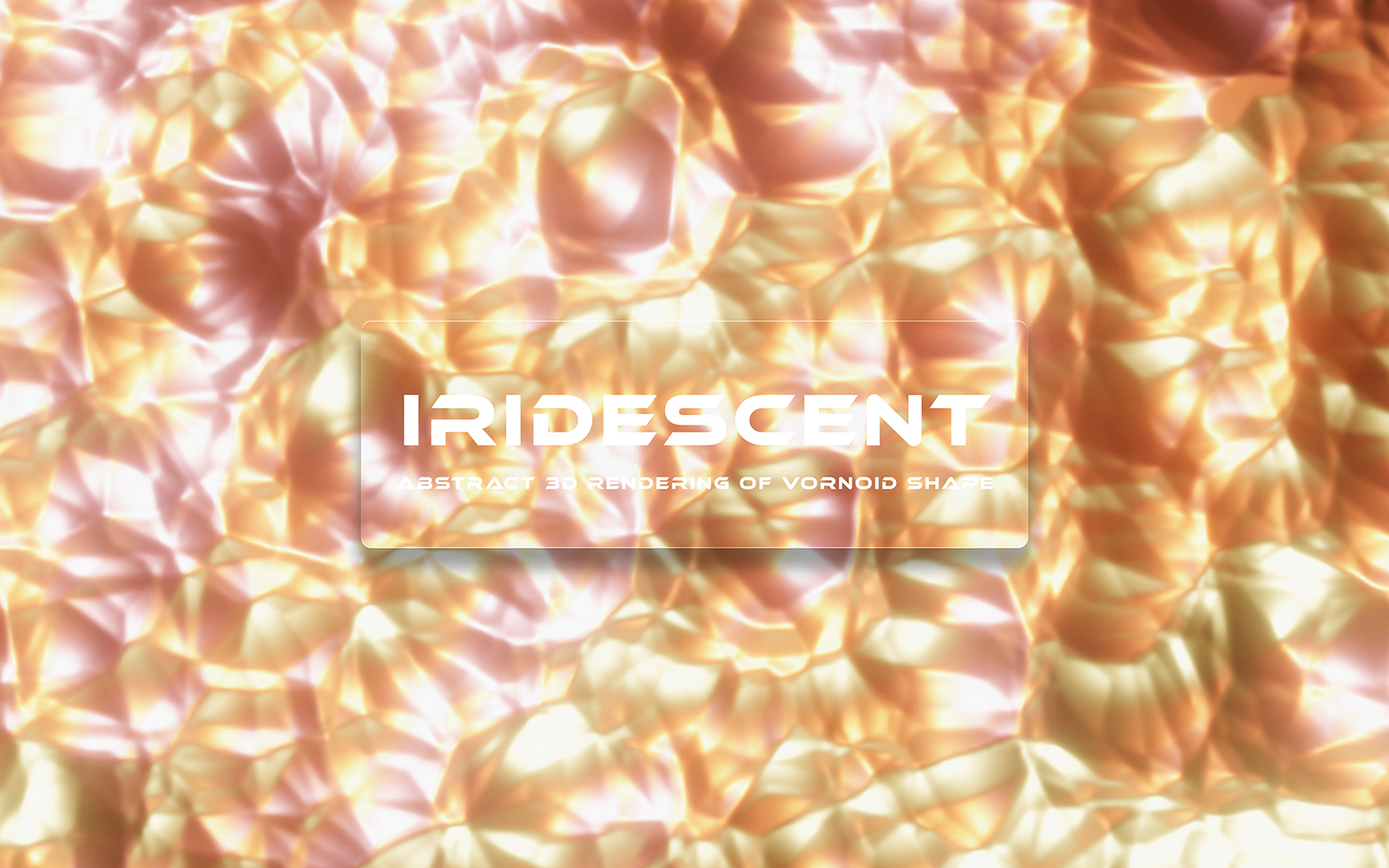 Iridescent Voronoi Background 10