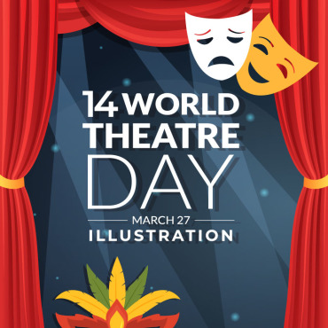 Day Theater Illustrations Templates 310580