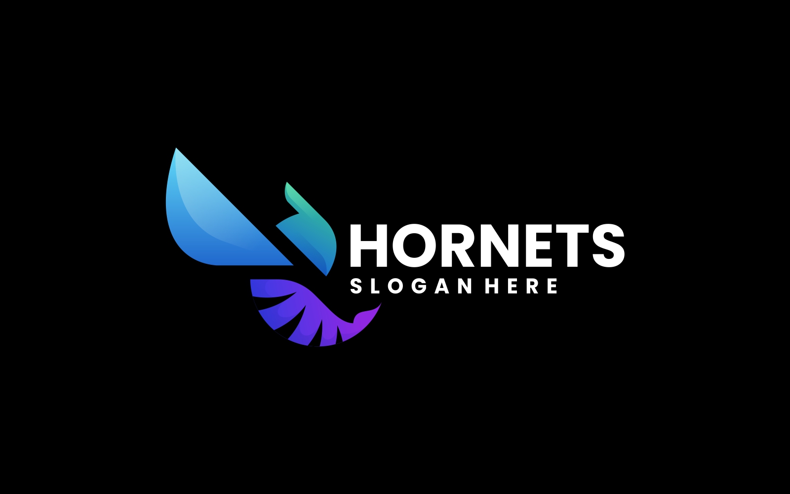 Hornet Gradient Logo Style 1