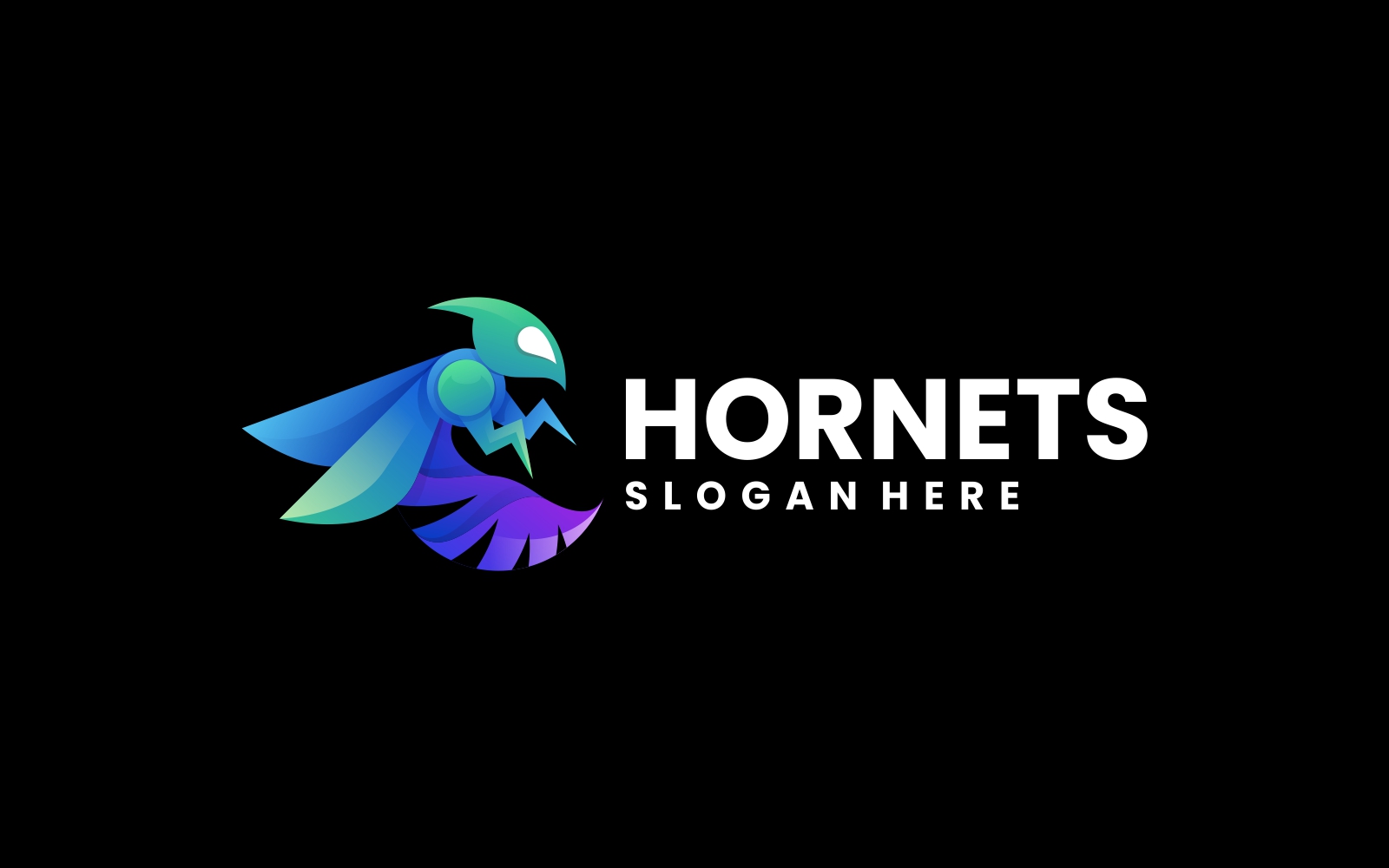 Hornet Gradient Logo Style 2