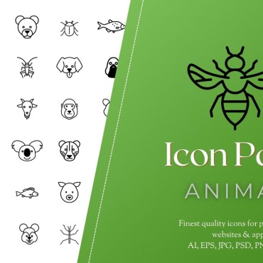 Tiger Bear Icon Sets 310784