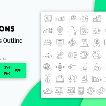 Entrepreneurship Business Icon Sets 310806