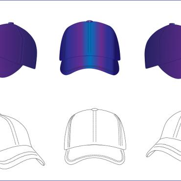 Purple Hat Vectors Templates 310887