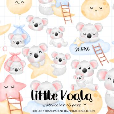 Koala Cute Illustrations Templates 310906