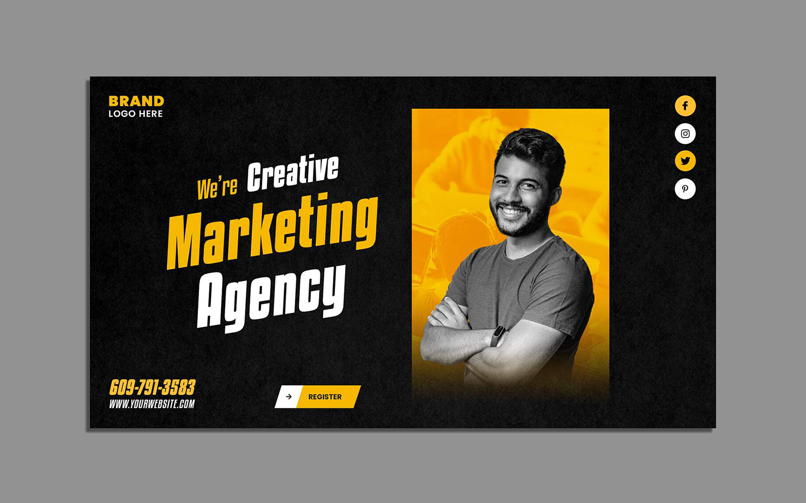 Digital Marketing Agency Web Banner Template 02