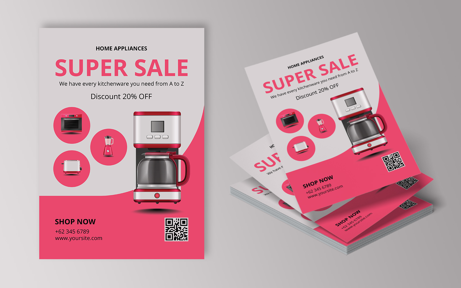 Home Appliances Template Flyer