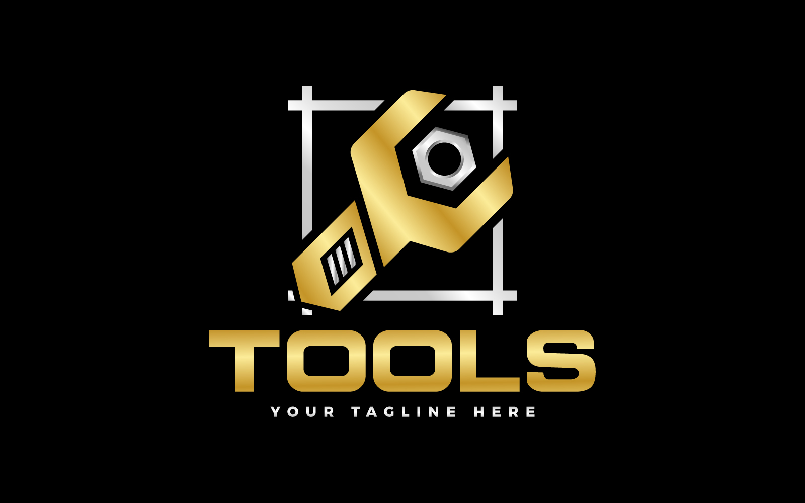Technical Maintenance Repair Tools Logo Design