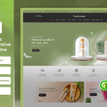 Cosmetic Cosmetics Shopify Themes 311305