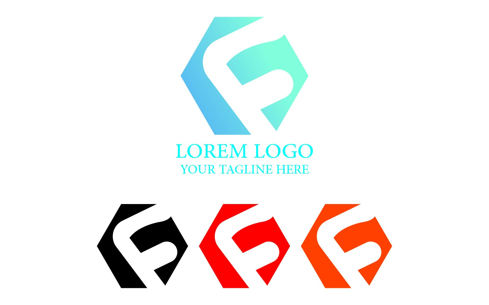 Lorem Logo - Letter F Logo