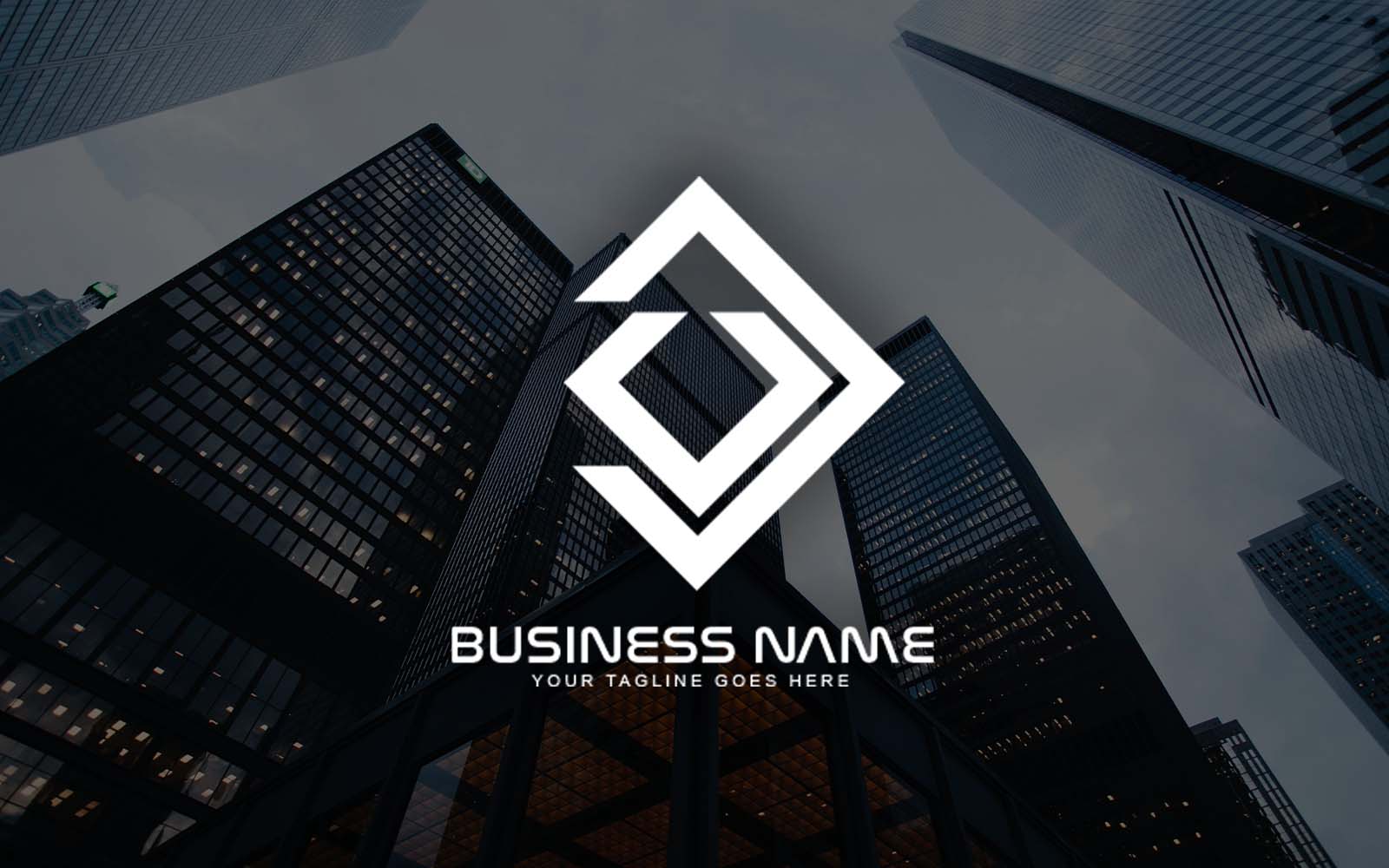 Professional DV Letter Logo Design For Your Business - Brand Identity