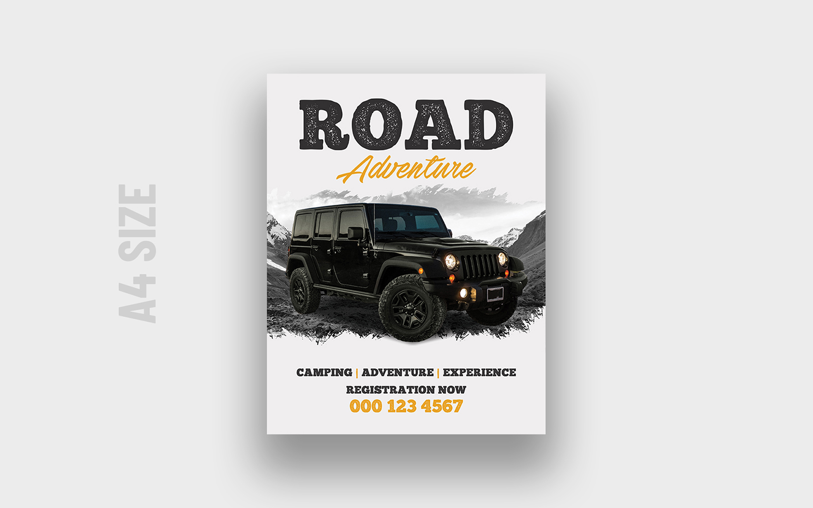 Off-road Poster Template v2