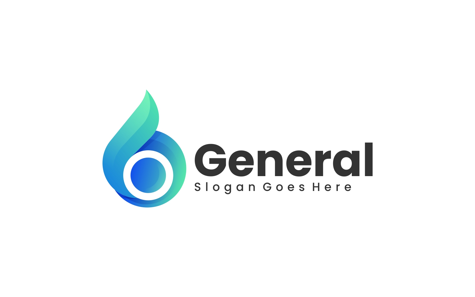 Letter G Gradient Logo Style 6