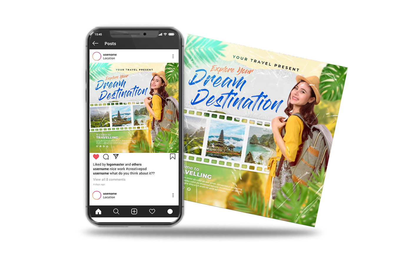 Holiday Dream Destination Flyer