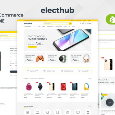 Computer Electronic Shopify Themes 311476