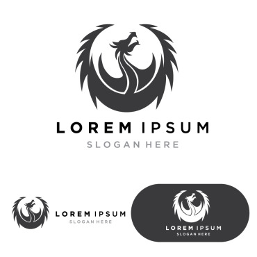 Illustration Dragon Logo Templates 311761