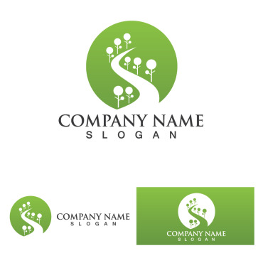 Creative Green Logo Templates 311794