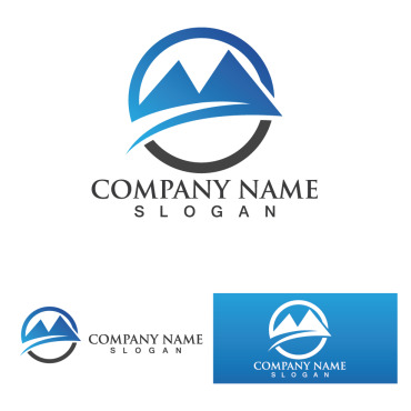 Silhouette Mountain Logo Templates 311815