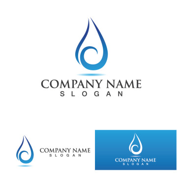 Business Drop Logo Templates 311829