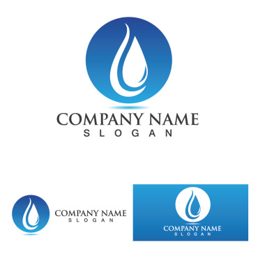 Business Drop Logo Templates 311836