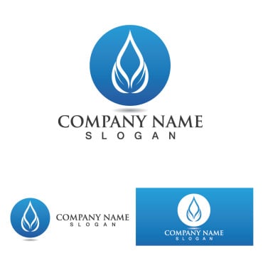 Business Drop Logo Templates 311838