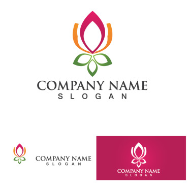 Yoga Lotus Logo Templates 311875