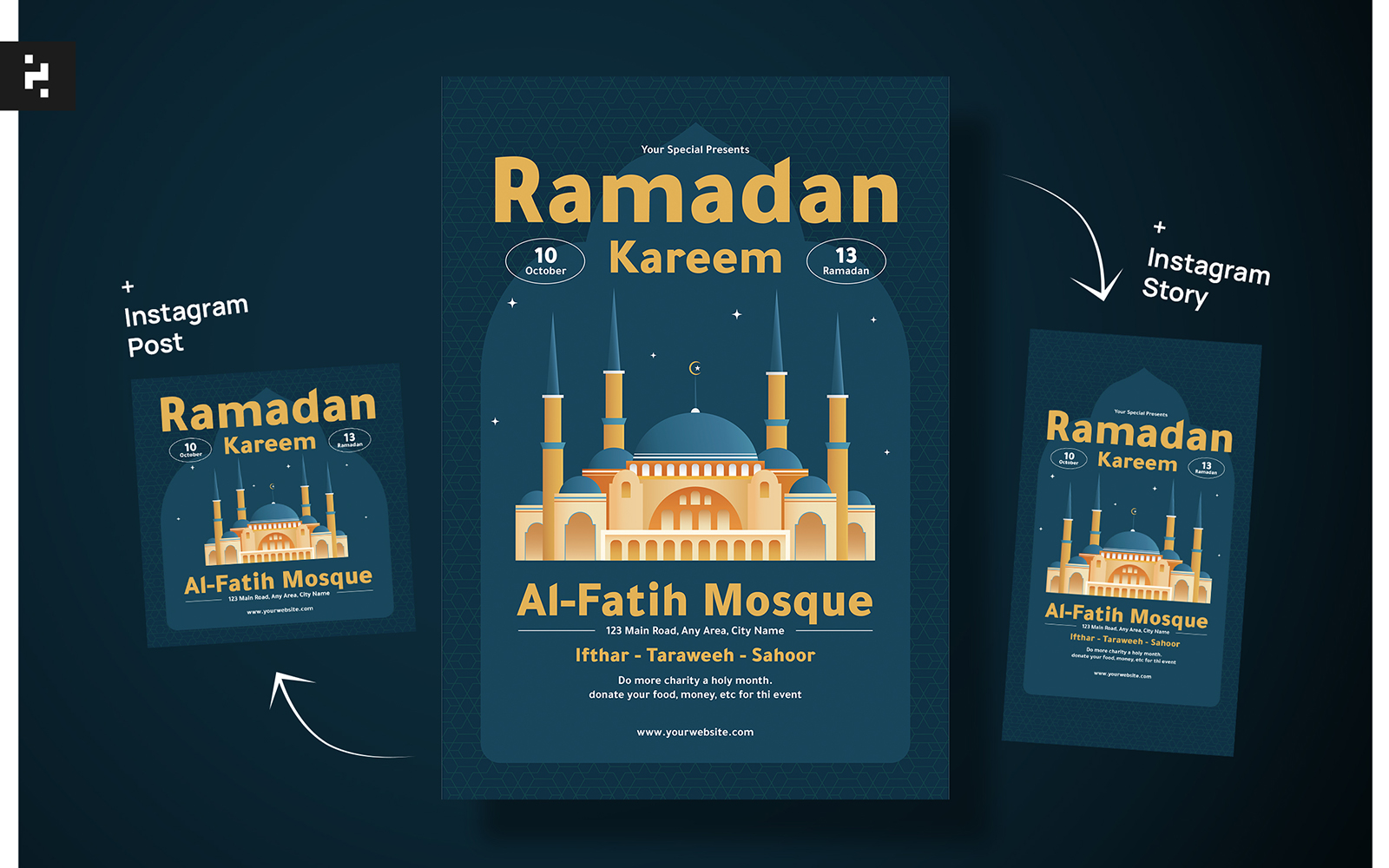 Ramadan Kareem Flyer Templates