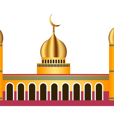 Mosque Religion Illustrations Templates 312068