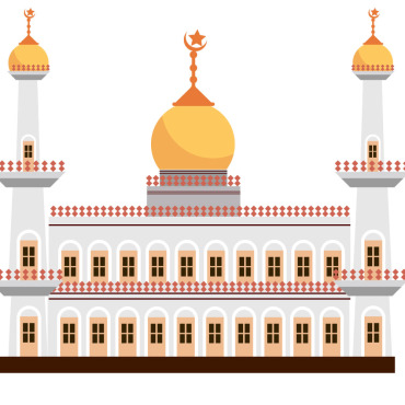 Mosque Religion Illustrations Templates 312074