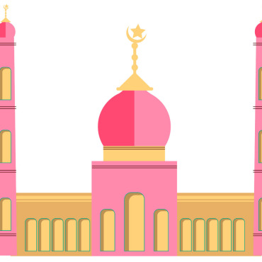 Mosque Religion Illustrations Templates 312076