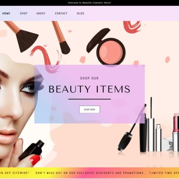Cosmetic Cosmetics Shopify Themes 312090