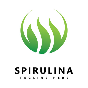 Spirulina Healthy Logo Templates 312458
