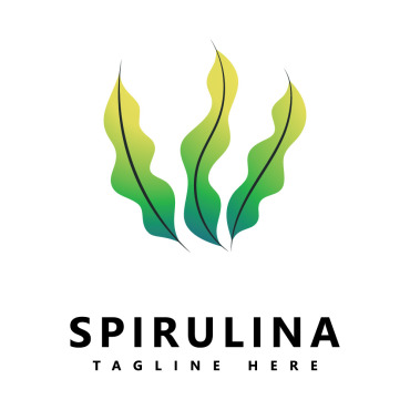 Spirulina Healthy Logo Templates 312459