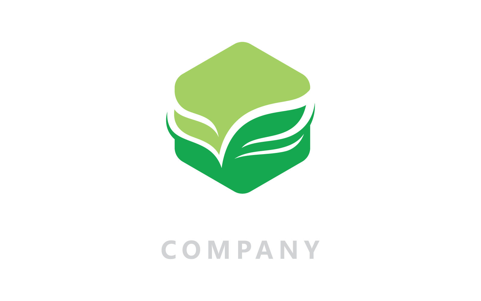 Logos of green Tree leaf nature vector V7