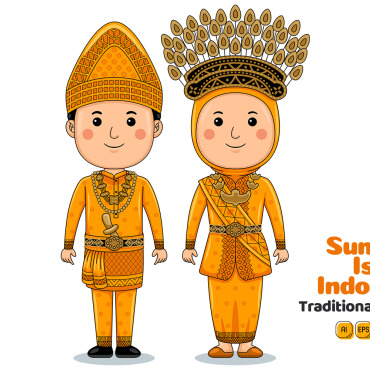 Indonesia Culture Vectors Templates 312564