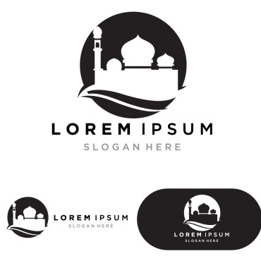 Muslim Religion Logo Templates 312778