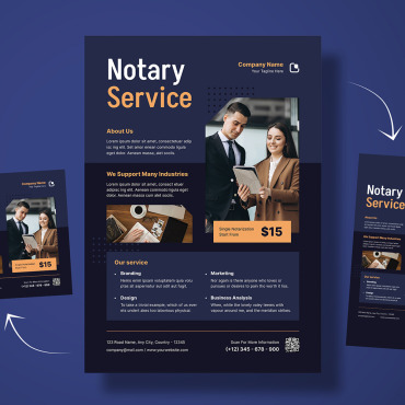 Flyer Notary Corporate Identity 312994