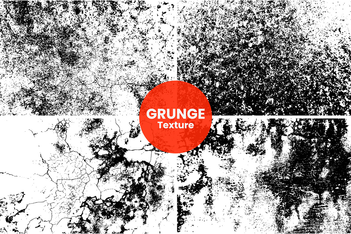 Grunge damaged cracked texture background and Paint splatter digital paper