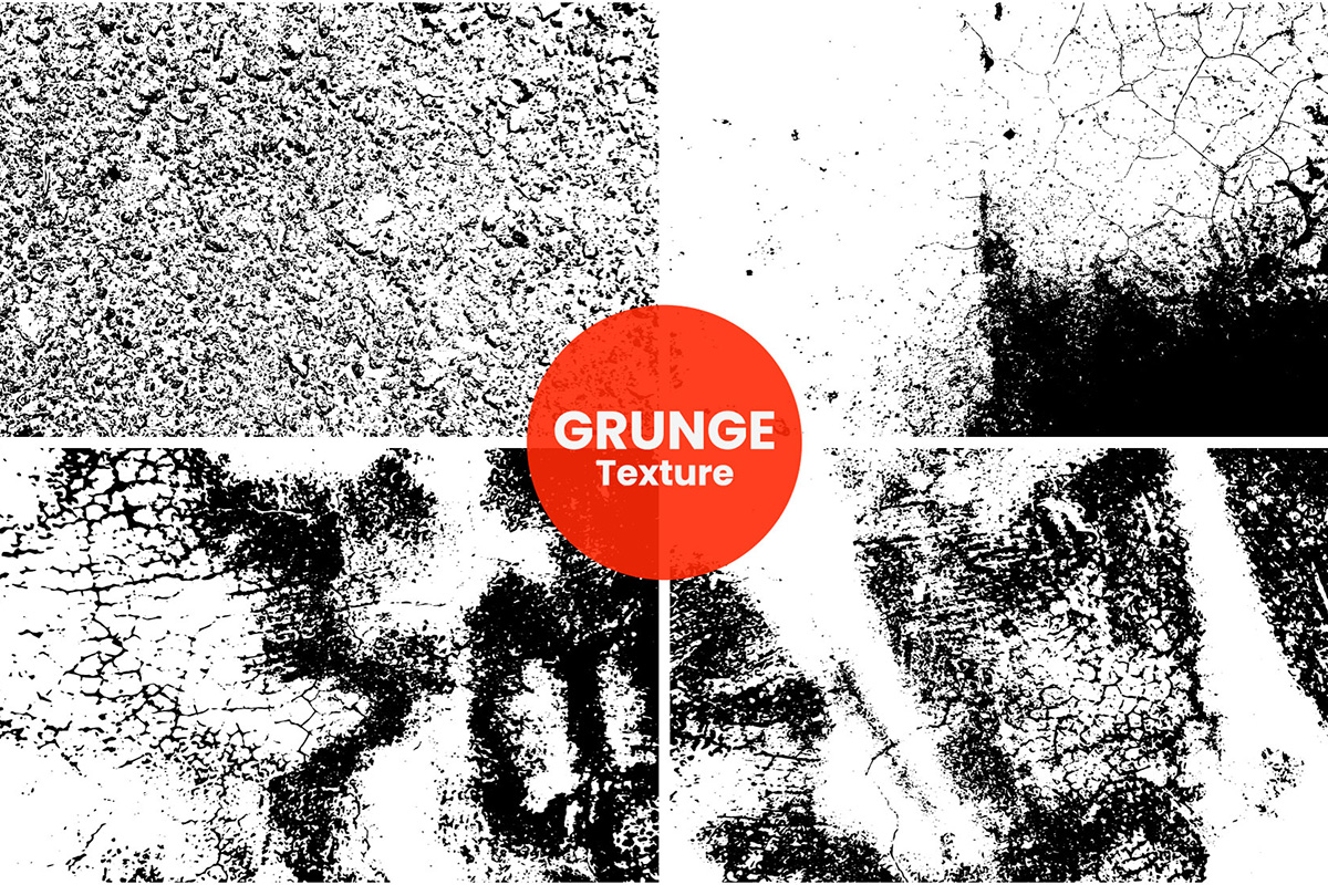 Grunge damaged cracked texture background and paint splatter or film grunge texture