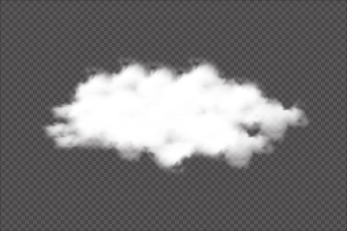 Sky cloud vector for design elements