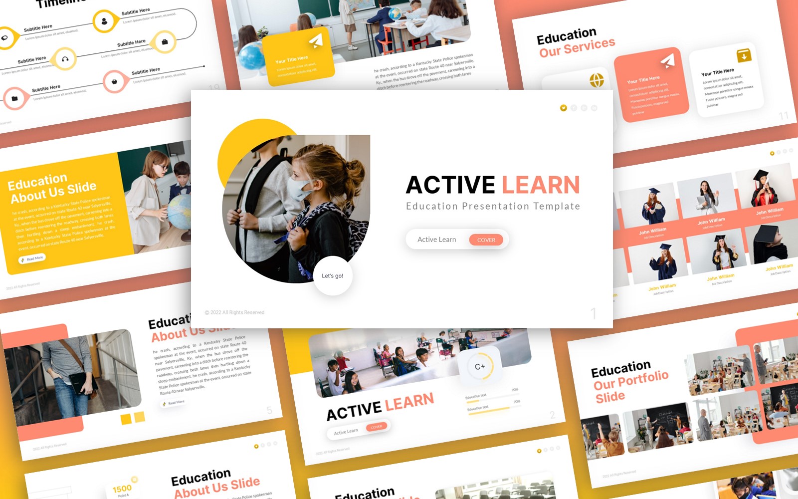 Active Learn - Education Multipurpose PowerPoint Template