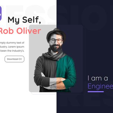 Portfolio Responsive Website Templates 313068