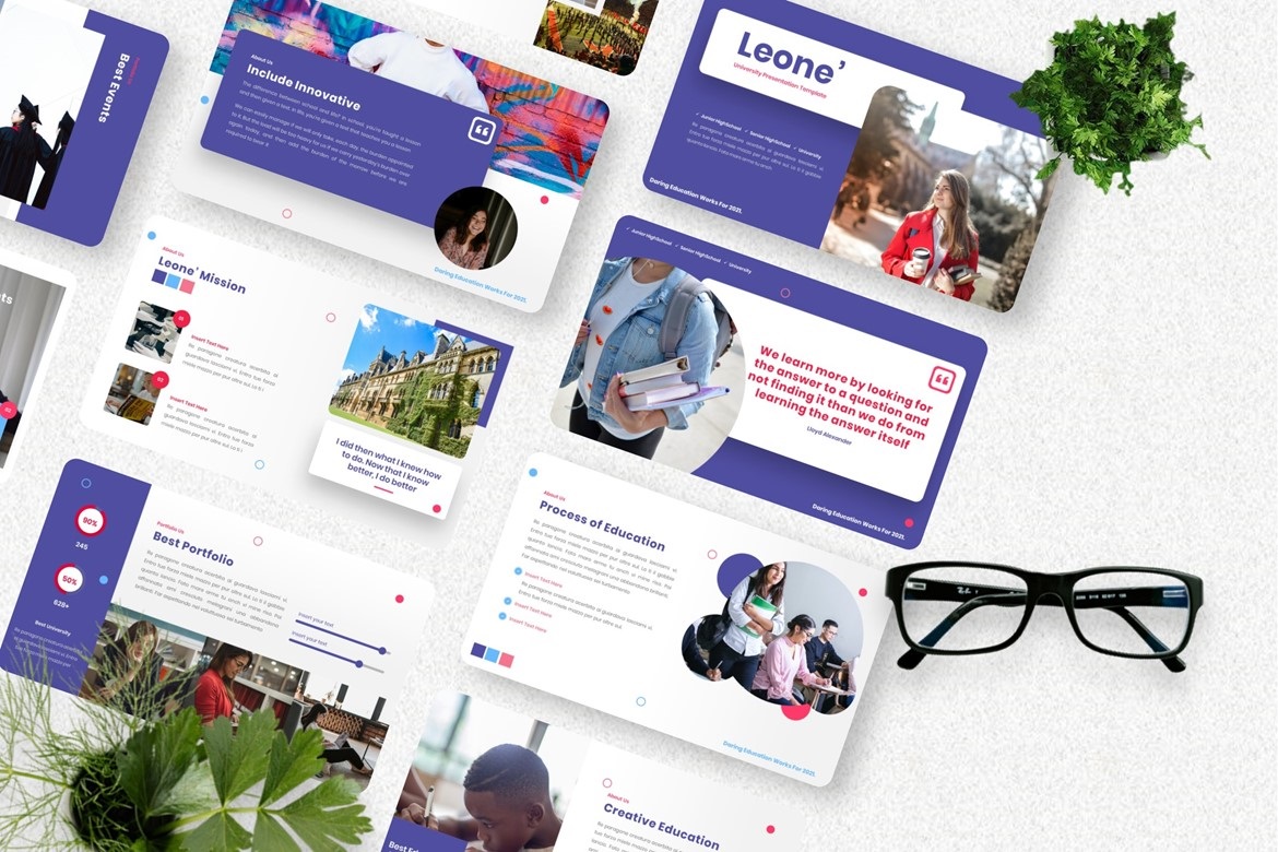 Leone - University Keynote Template