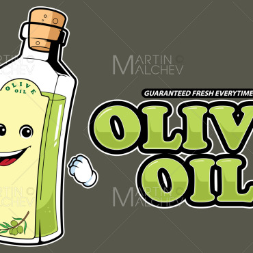 Oil Mascot Illustrations Templates 313339