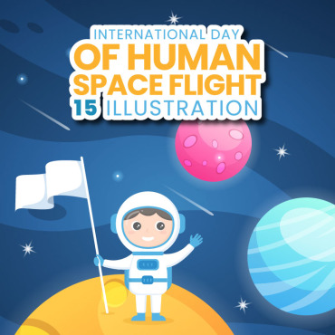 Human Space Illustrations Templates 313397