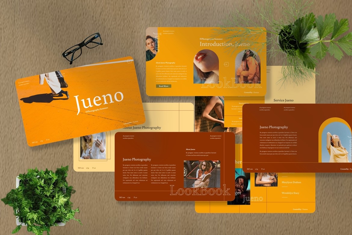 Jueno - Photography Googleslide Template