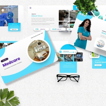 Checkup Clinic Keynote Templates 313405