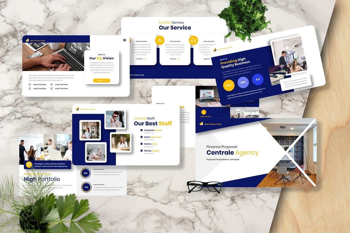 Centrale - Proposal Business Keynote Templates