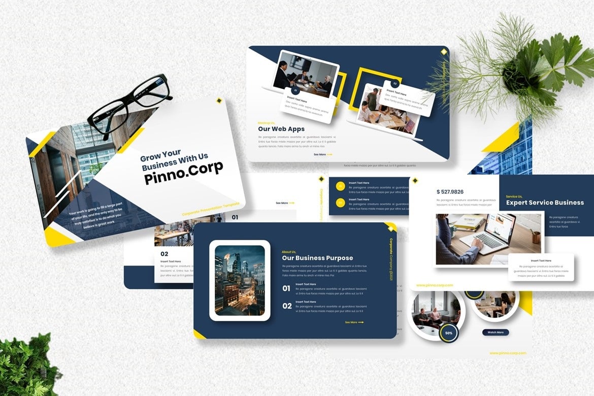 Pinno - Corporate Powerpoint Templates