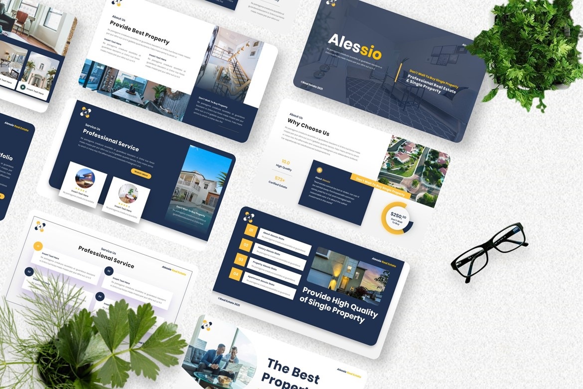 Alessio - Real Estate Powerpoint Template