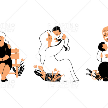 Couple Age Illustrations Templates 313457